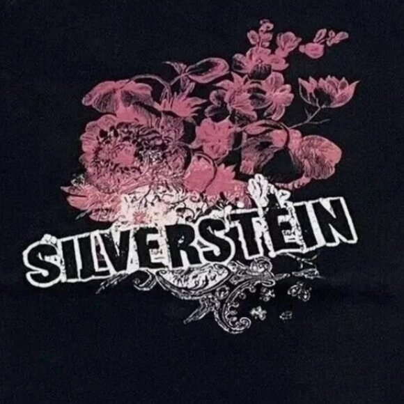 Silverstein Emo Band Tour Graphic T-Shirt Vintage Rock Concert Tee 99 - Picture 2 of 5